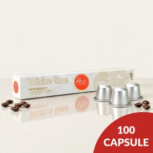 Capsule compatibili Nespresso White Line Rico Caffè - confezione 100 capsule